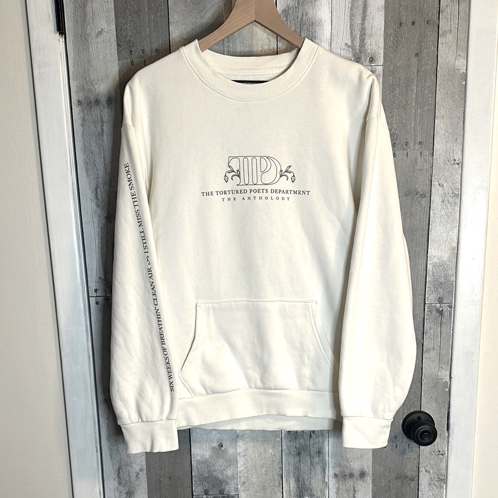 Taylor Swift Crewneck Sweatshirt TTPD The Anthology Christmas collection